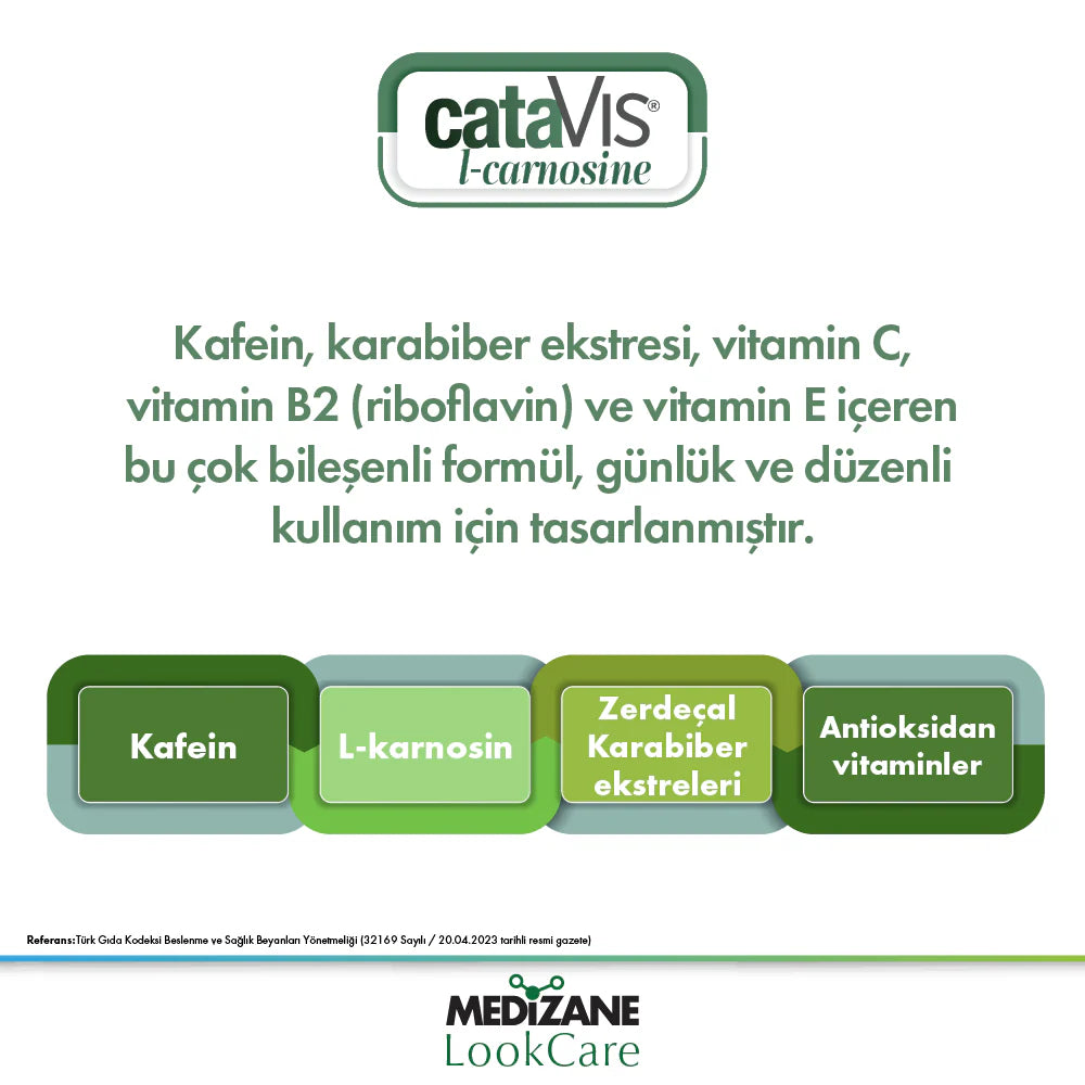 CataVIS L-Carnosine 2'li Kutu