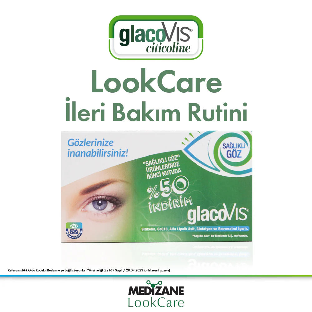 GlacoVIS Citicoline 2'li Kutu