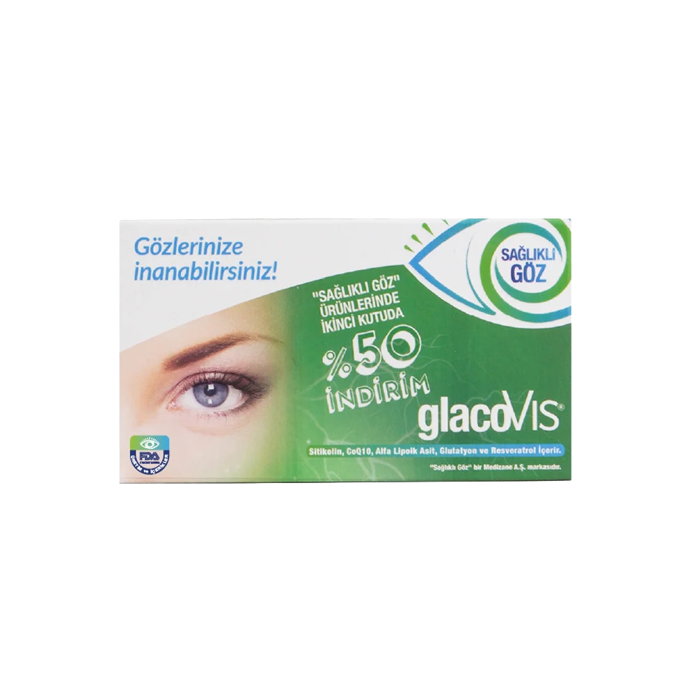 GlacoVIS Citicoline 2'li Kutu
