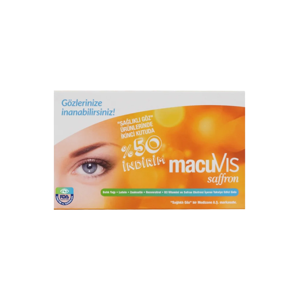 MacuVIS Saffron 2'li Kutu