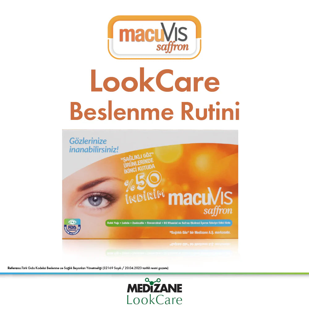 MacuVIS Saffron 2'li Kutu