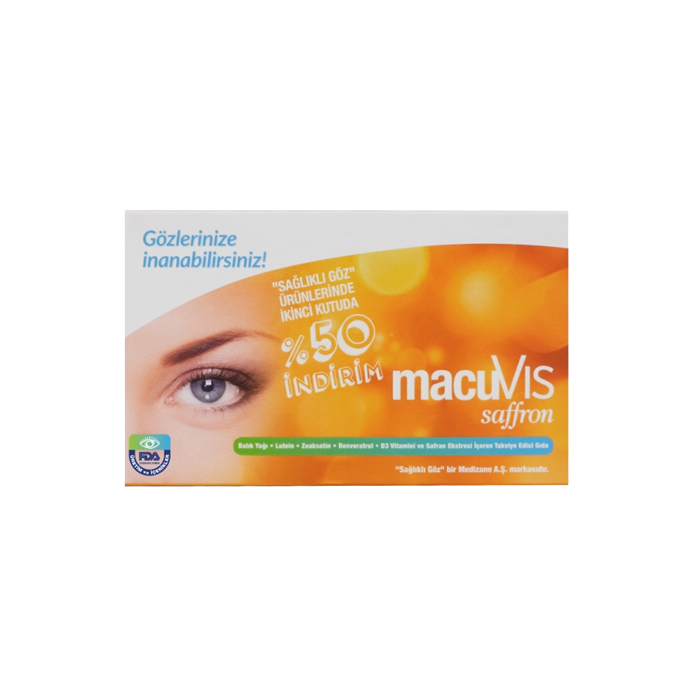MacuVIS Saffron 2 Pack