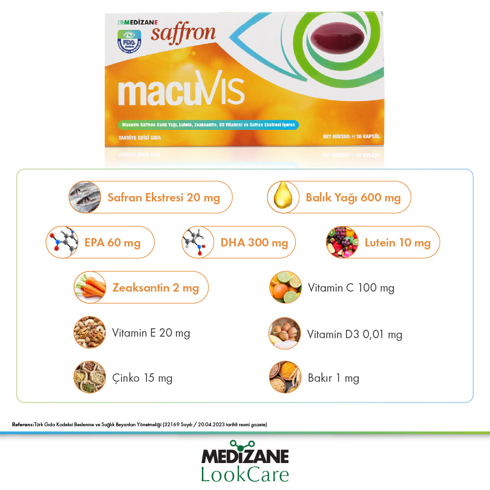 MacuVIS Saffron